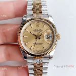 Swiss Grade Rolex Datejust V2 Two Tone 36mm watch - AAA AR Rolex Factory